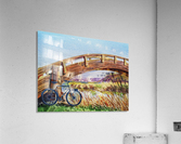 Bicycle Bridge Marina  Acrylic Print