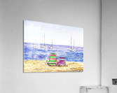 Two Chairs On The Beach Acrylic Print