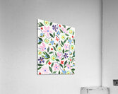 Abstract Flowers Watermedium 330 Acrylic Print