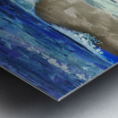 Wave On The Beach Beautiful Seascape Vacation Metal print