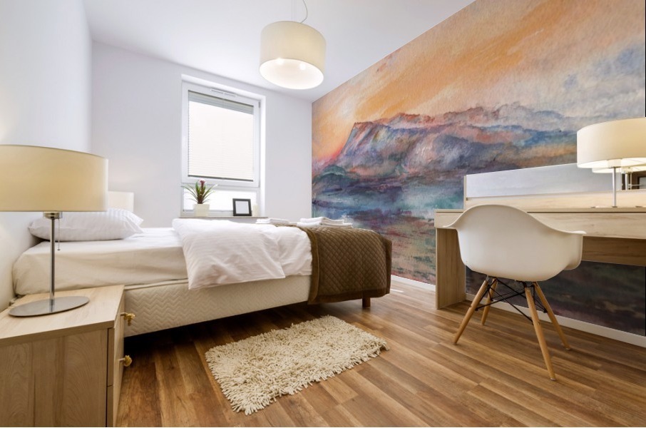 Mount Rigi Switzerland Lake Mural print