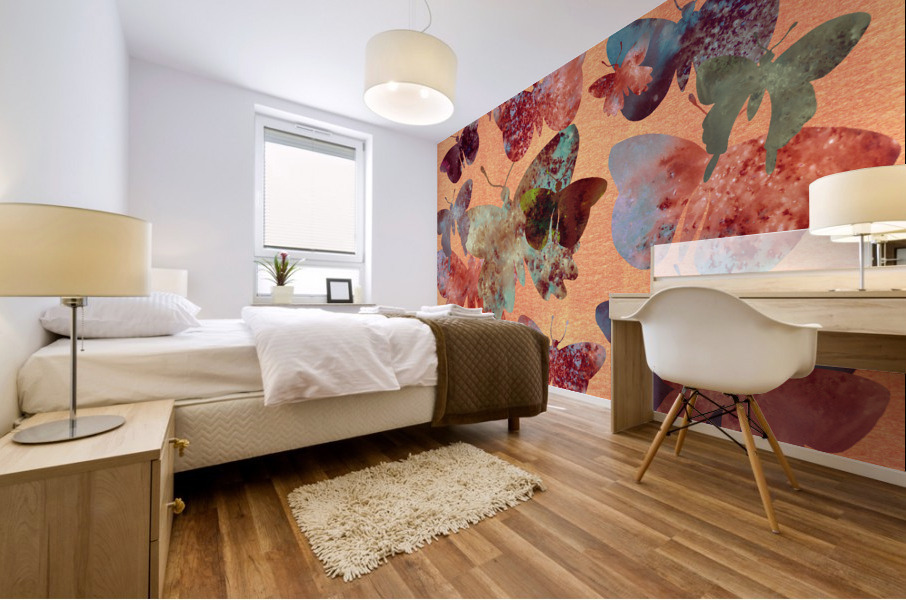 Butterfilies 9 Mural print
