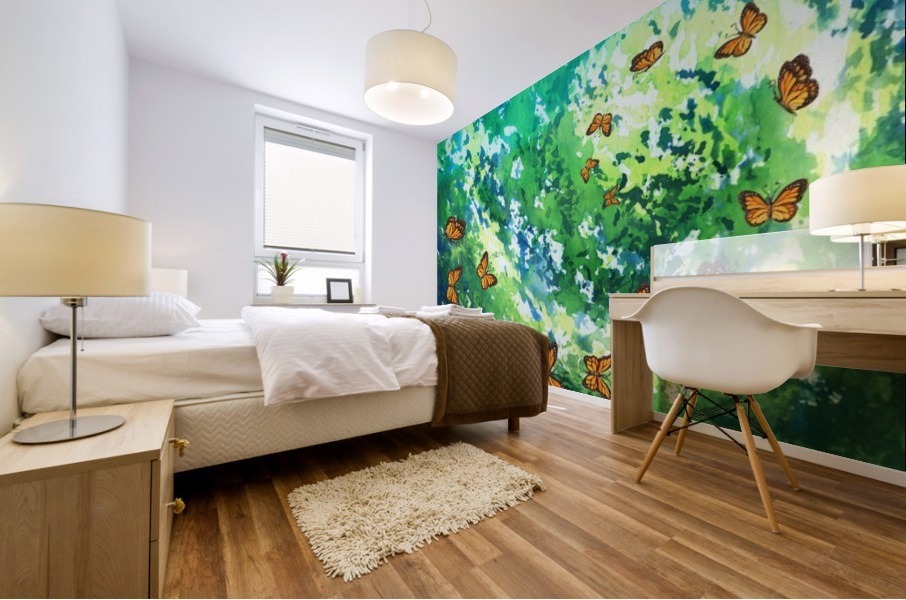 Butterfly  Eternity Vortex Mural print