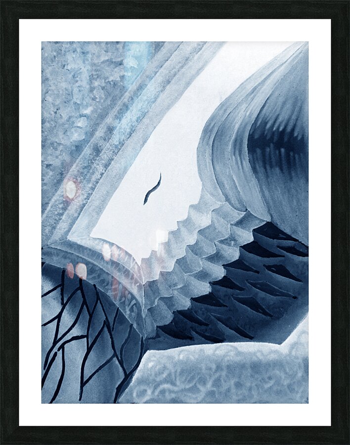 AbstractLizardReptileSkin3 2008 2 Picture Frame print