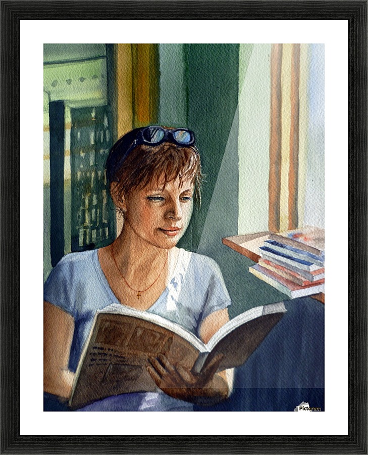 Love To Read  Picture Frame print