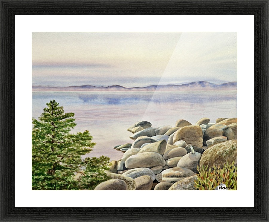 Lake Tahoe California Picture Frame print