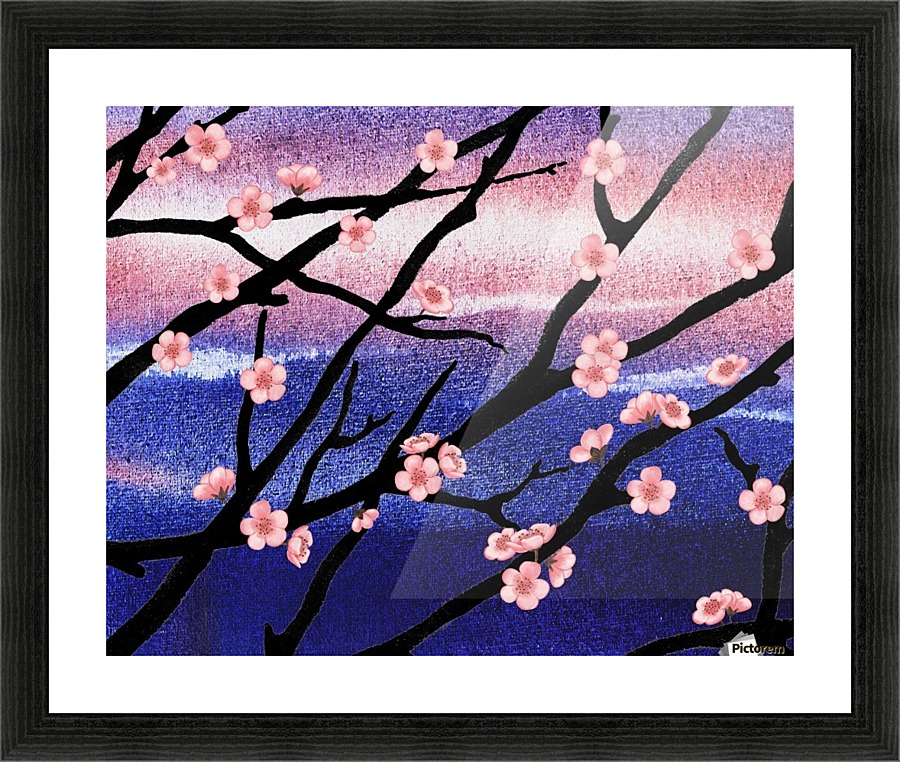 Cherry Blossoms Picture Frame print
