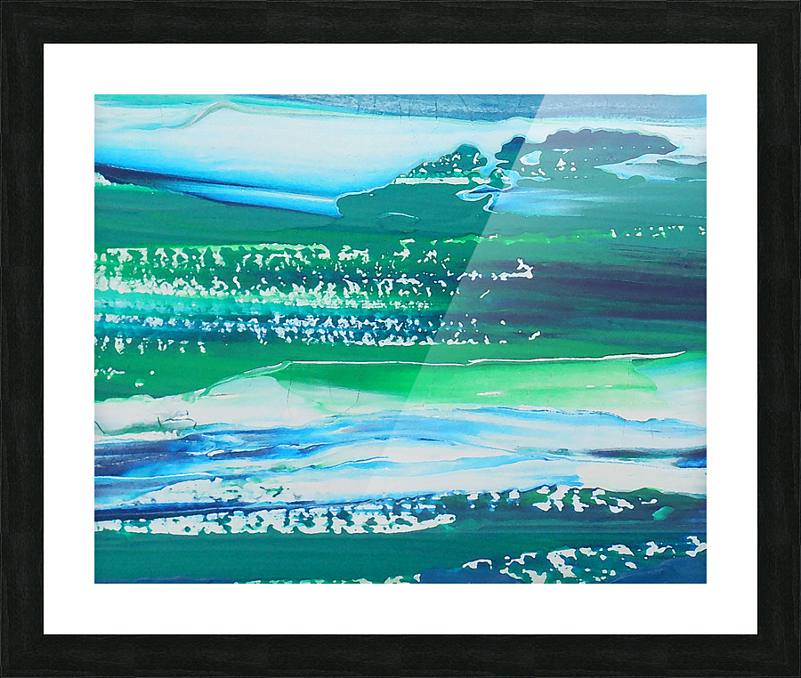 Abstract Watermedium 4 Picture Frame print