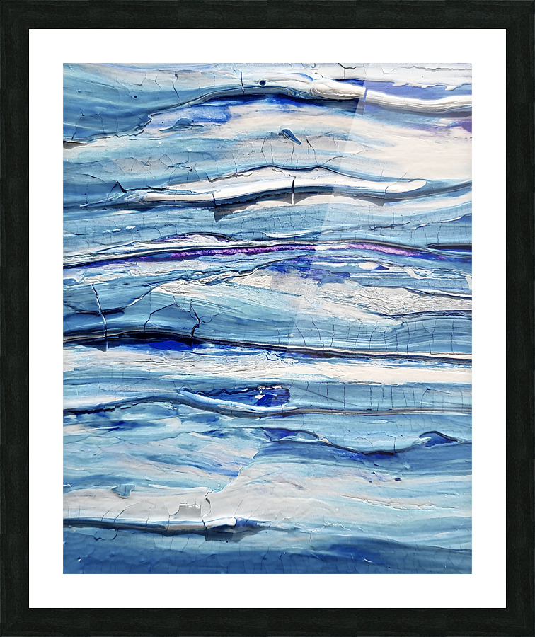 Abstract Watermedium 45 Picture Frame print