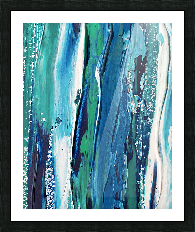 Abstract Watermedium 15 Picture Frame print