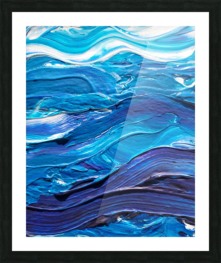 Abstract Watermedium 39 Picture Frame print