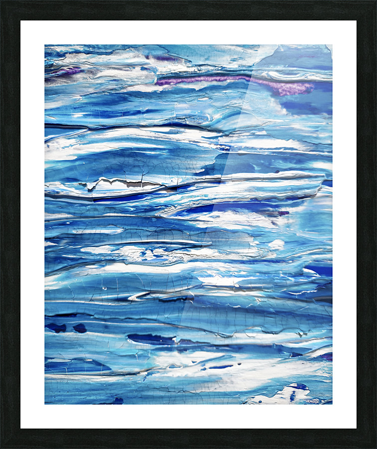 Abstract Watermedium 43 Picture Frame print