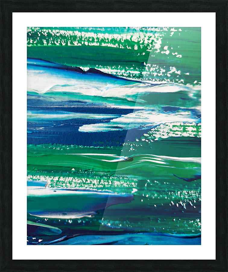 Abstract Watermedium 13 Picture Frame print