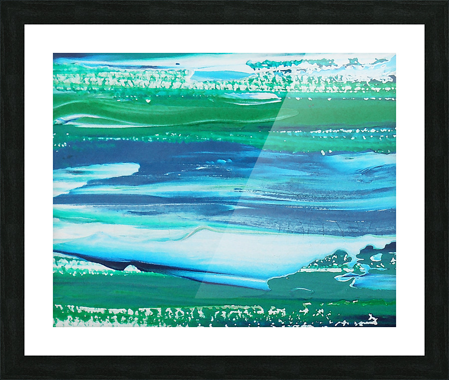 Abstract Watermedium 1 Picture Frame print