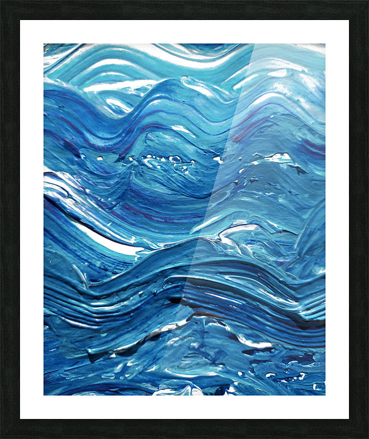 Abstract Watermedium 41 Picture Frame print