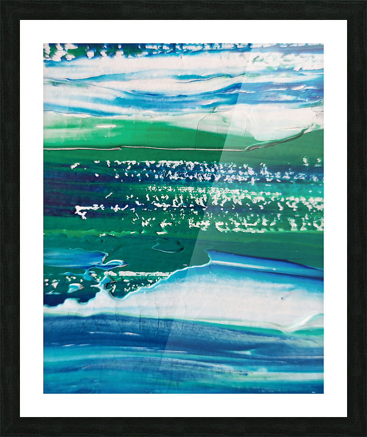 Abstract Watermedium 12 Picture Frame print