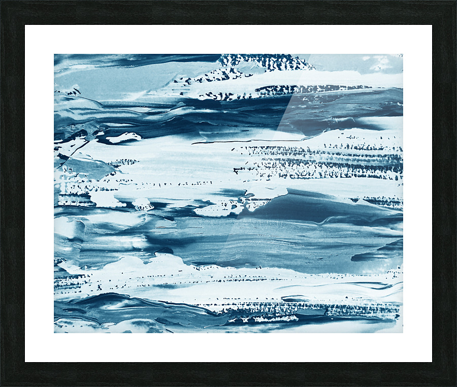 Abstract Watermedium 33 Picture Frame print