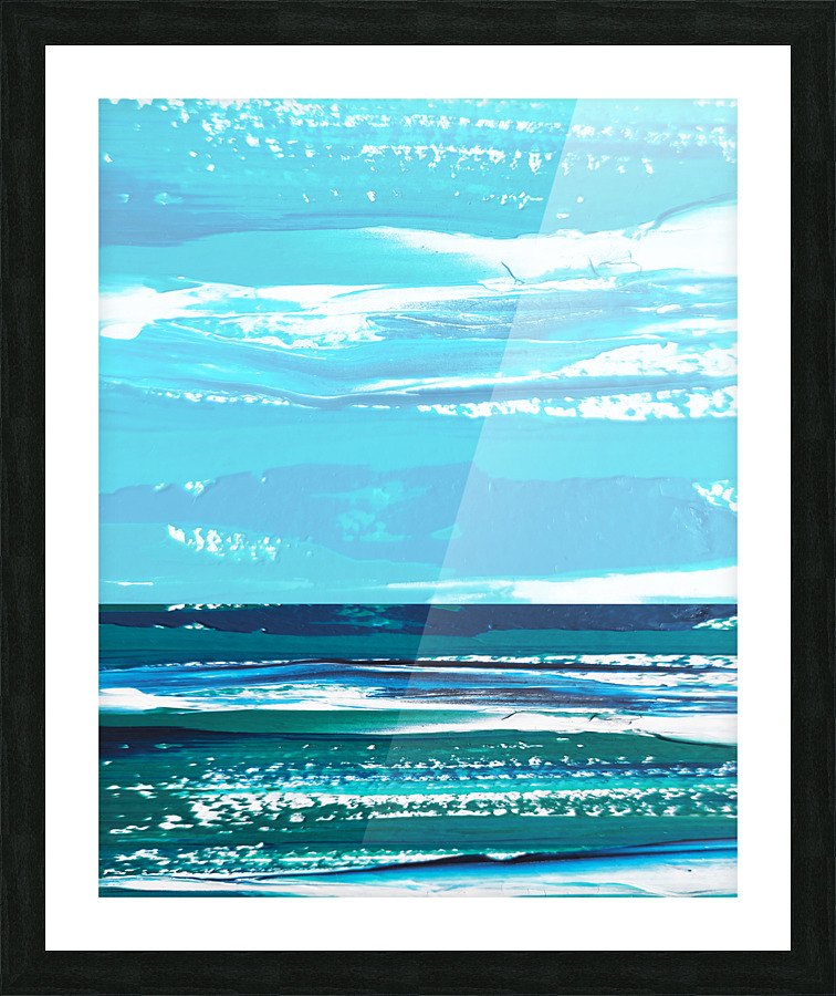 Abstract Watermedium 48 Picture Frame print