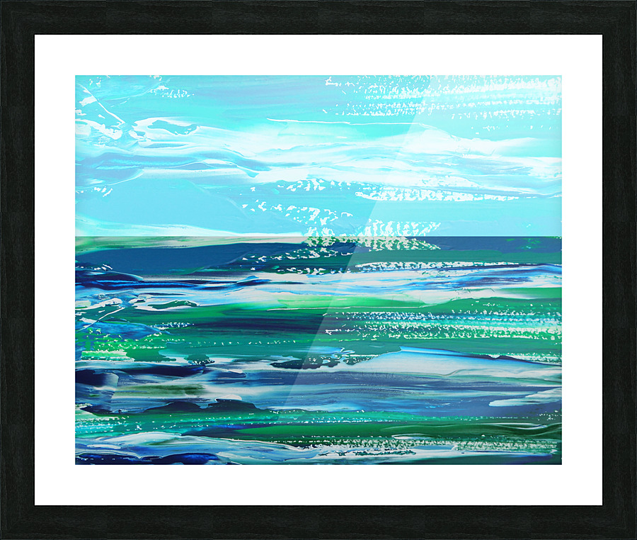 Abstract Watermedium 50 Picture Frame print