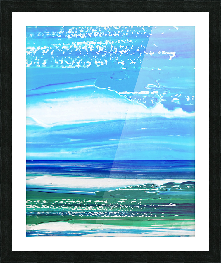 Abstract Watermedium 54 Picture Frame print