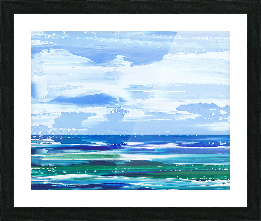 Abstract Watermedium 56 Picture Frame print