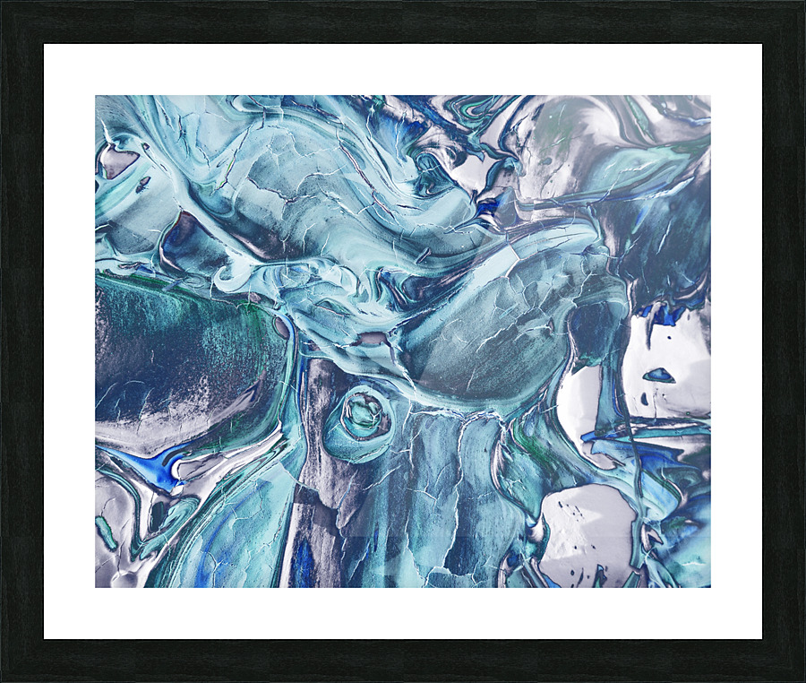 Abstract Watermedium 75 Picture Frame print