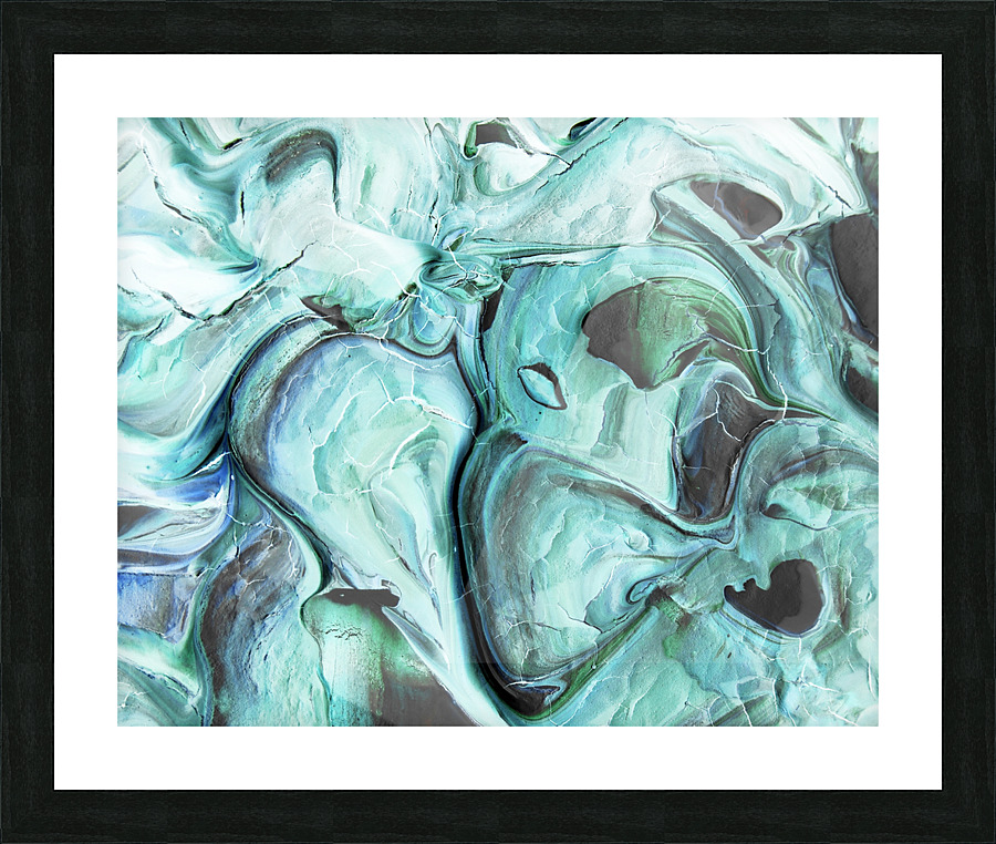 Abstract Watermedium 74 Picture Frame print