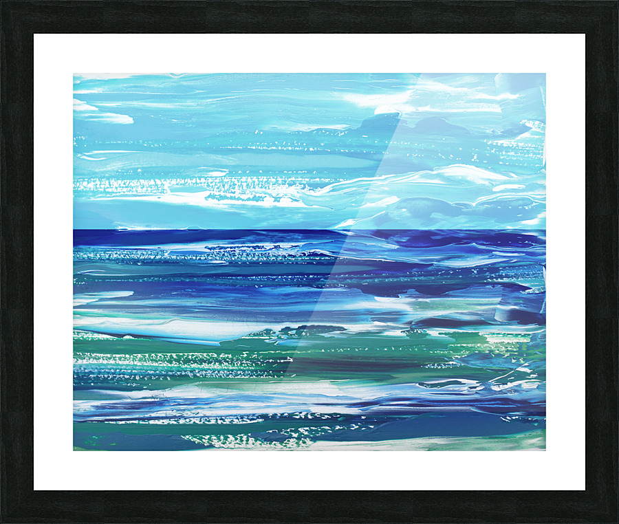 Abstract Watermedium 59 Picture Frame print