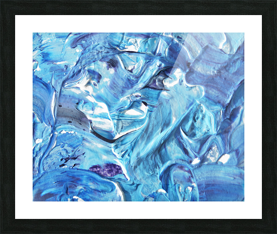 Abstract Watermedium 90 Picture Frame print