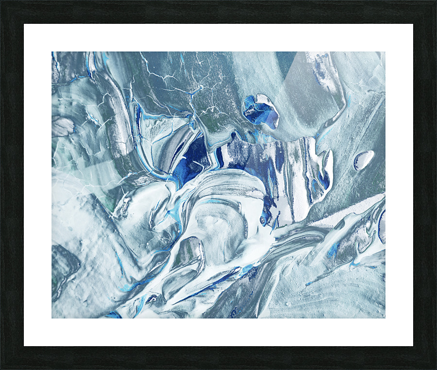 Abstract Watermedium 76 Picture Frame print