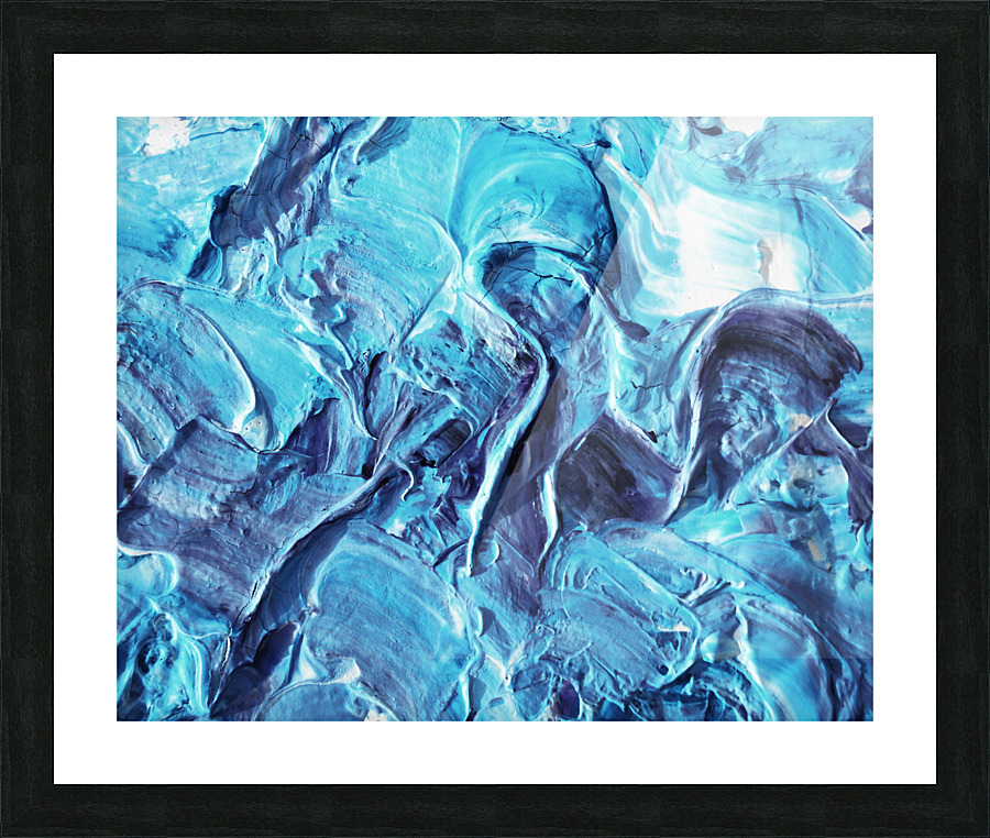 Abstract Watermedium 89 Picture Frame print
