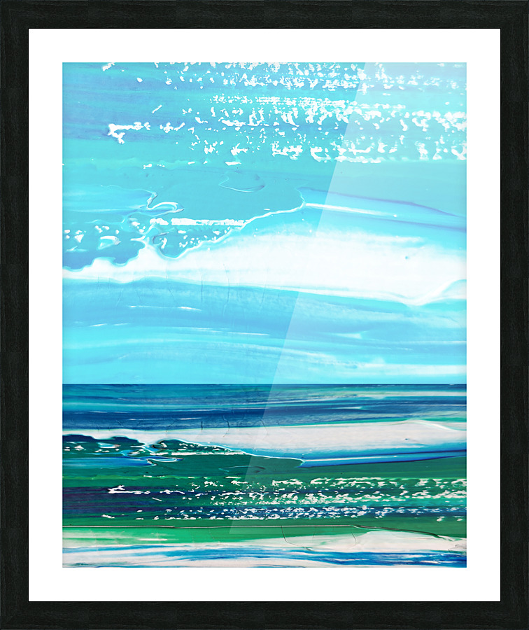Abstract Watermedium 47 Picture Frame print