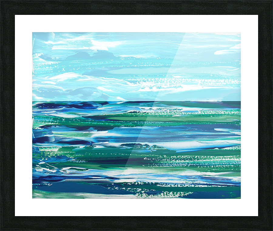Abstract Watermedium 49 Picture Frame print