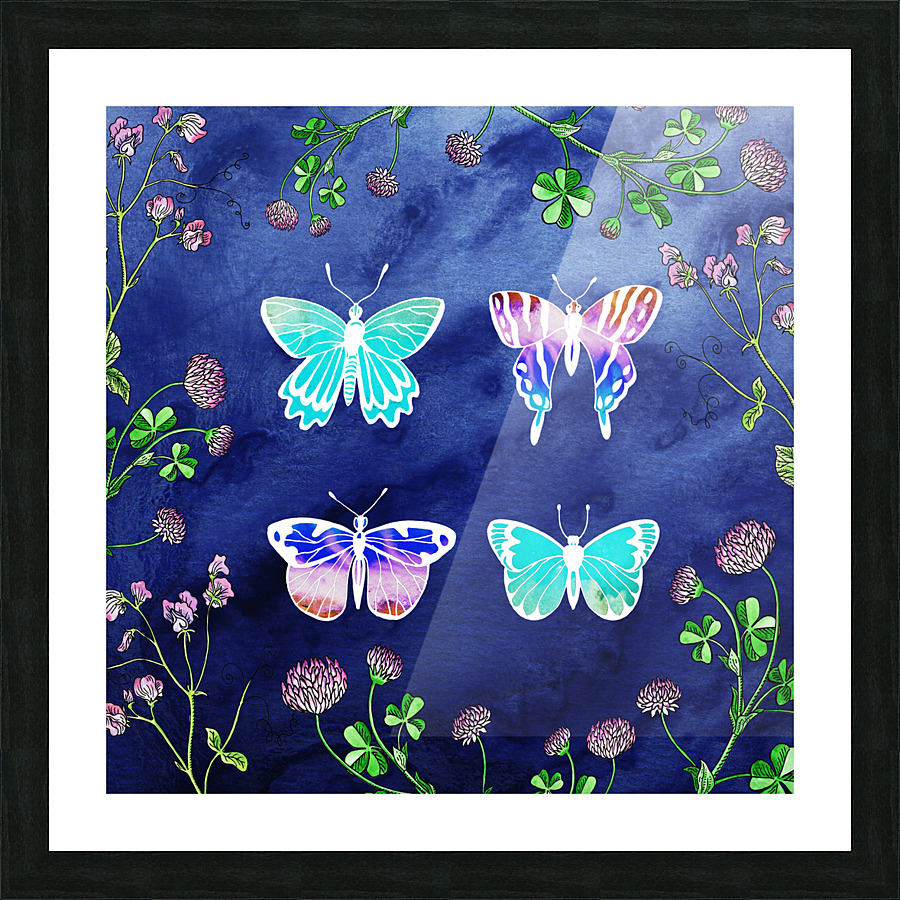Butterfly 1 17 Picture Frame print