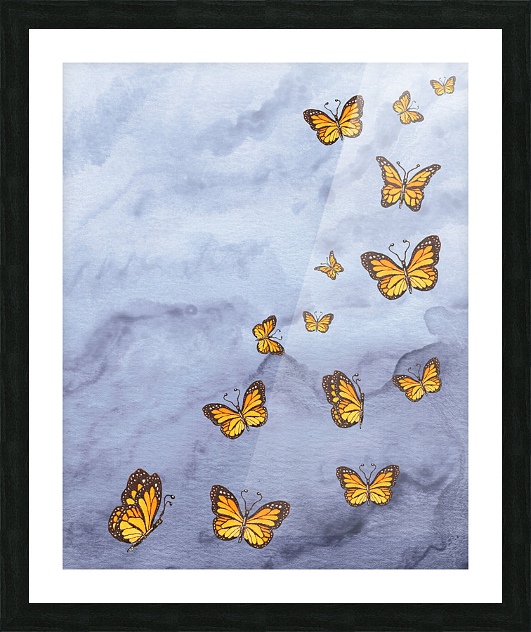 1 Butterflies 39 Picture Frame print