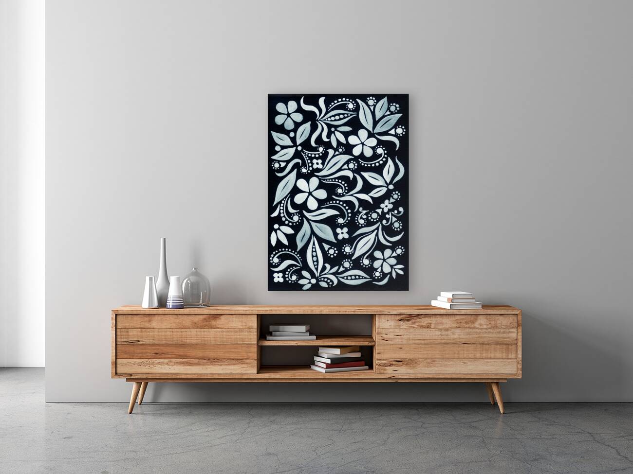 Flower Minimalism Pattern 17 Reproduction