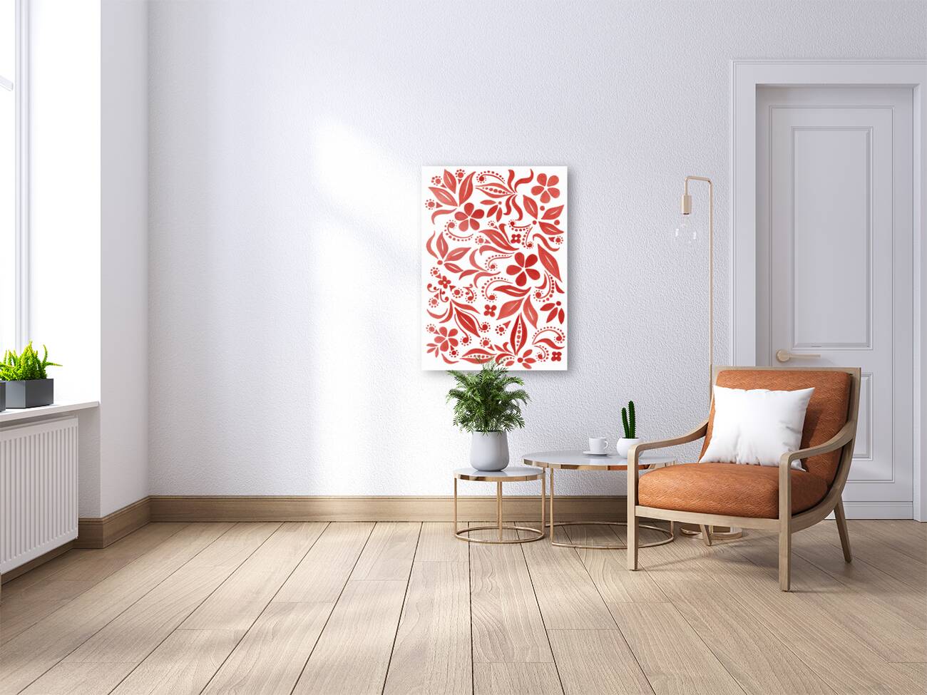 Flower Minimalism Pattern 12 Reproduction