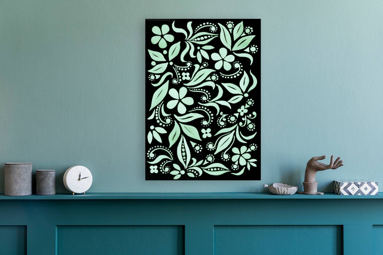 Flower Minimalism Pattern 18 Reproduction