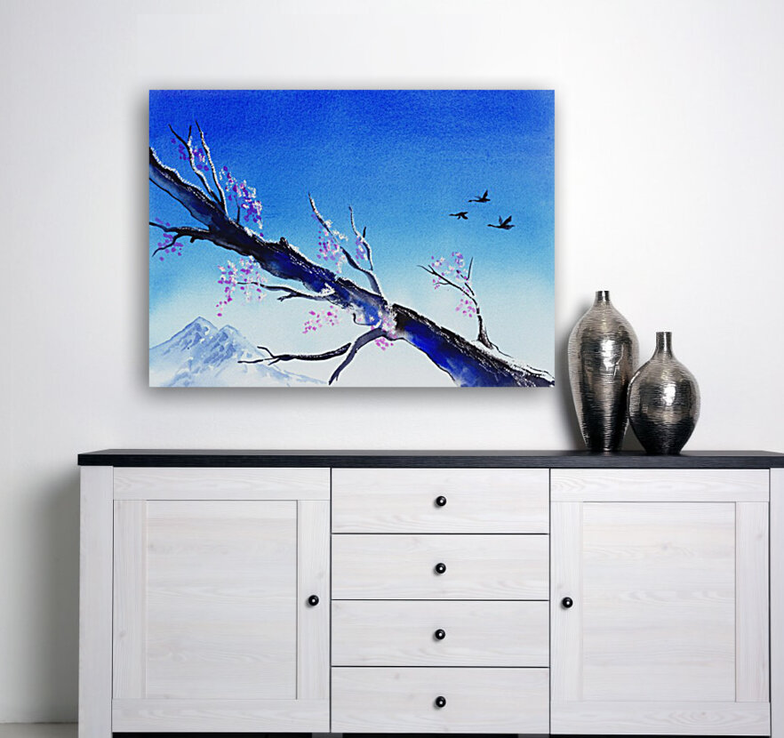 Spring In The Mountains Reproduction