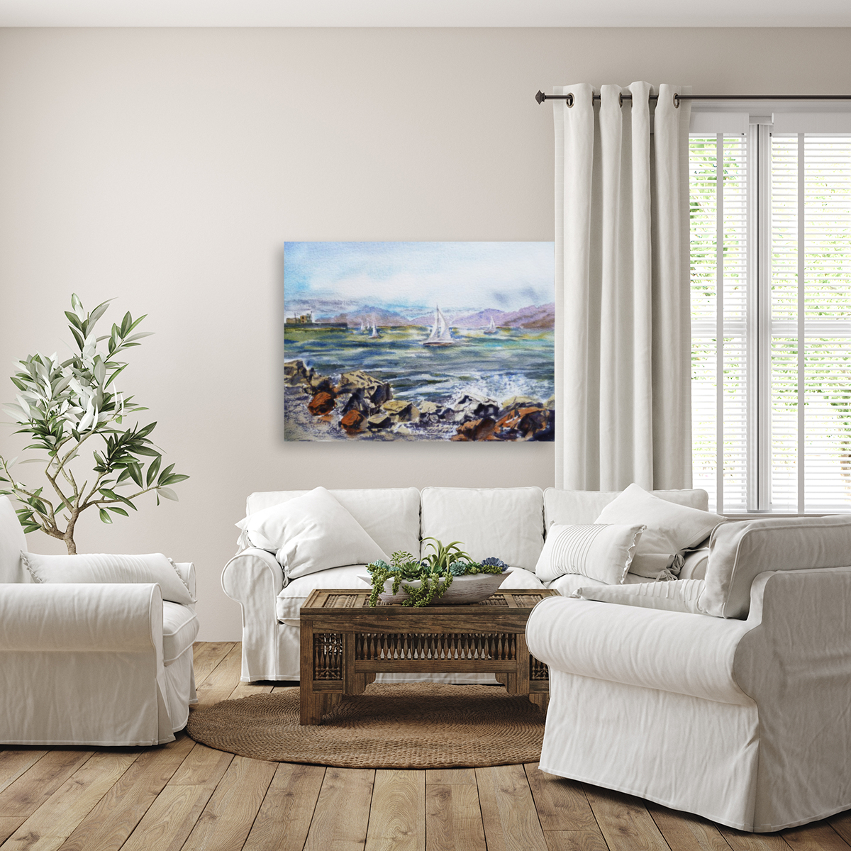 San Francisco Bay Reproduction