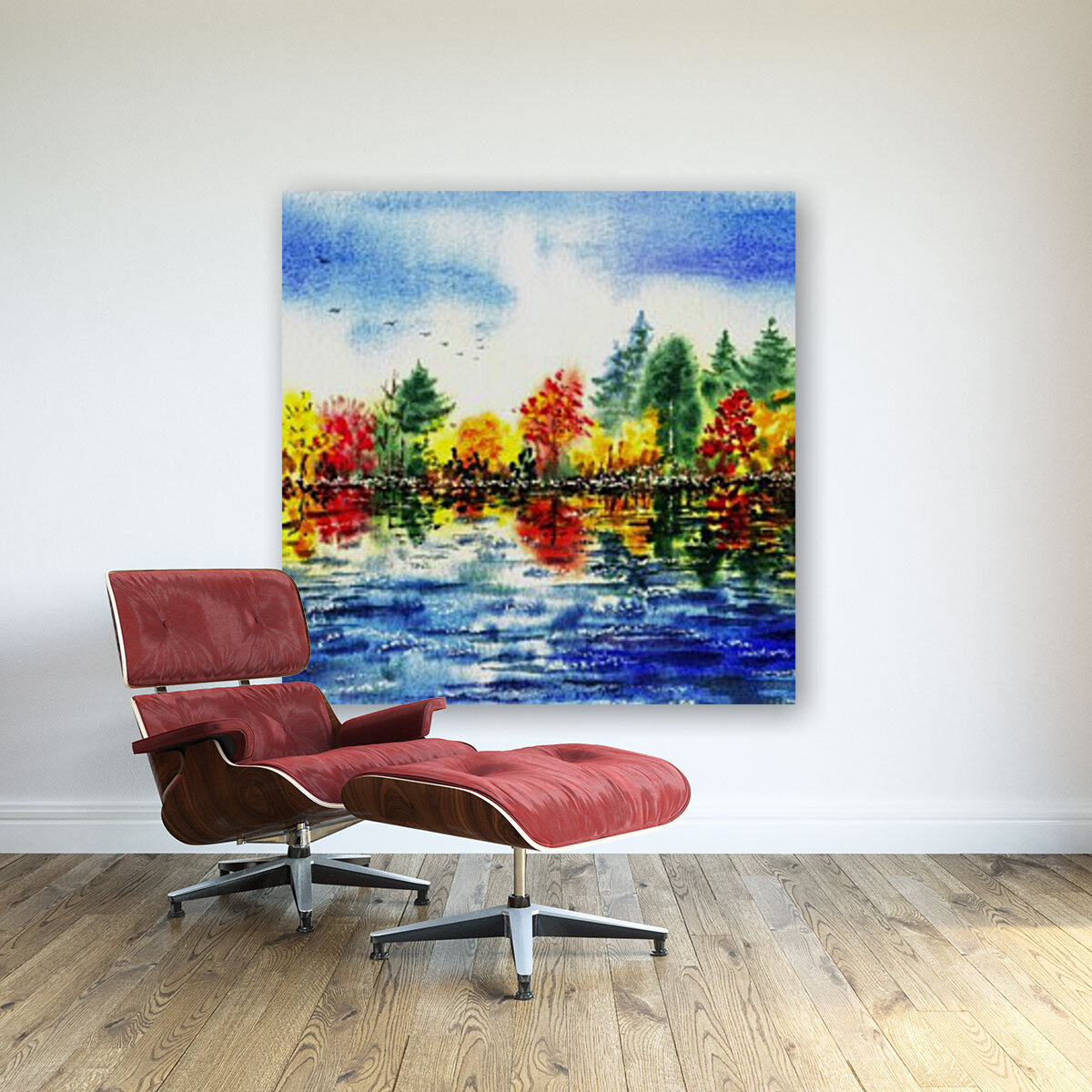 Fall Reflections Reproduction