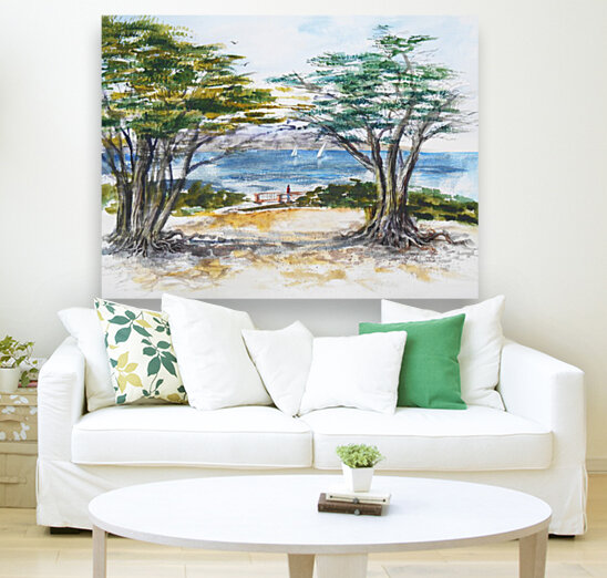 Carmel By The Sea California Reproduction