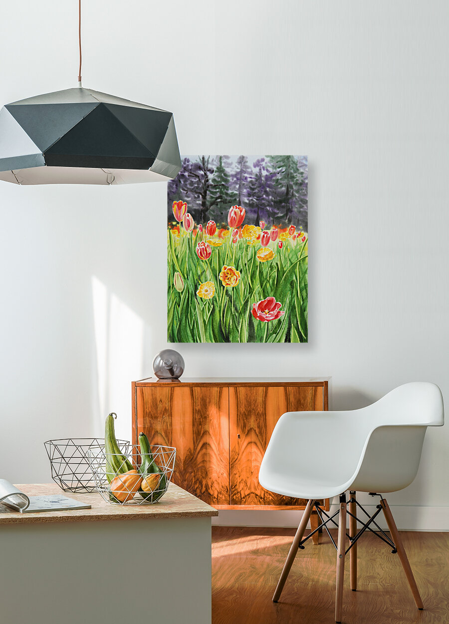 Tulip Garden in San Francisco Reproduction