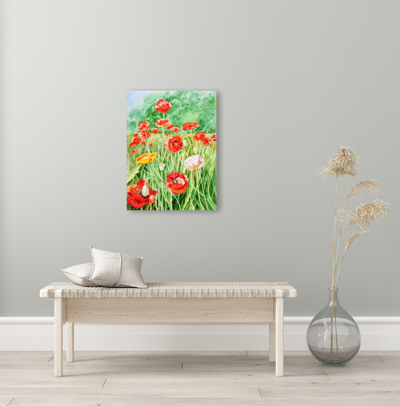 Poppy Field Reproduction