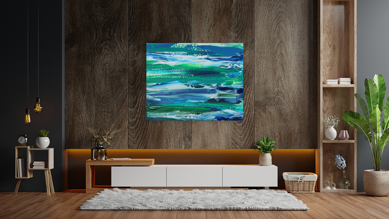 Abstract Watermedium 5 Reproduction
