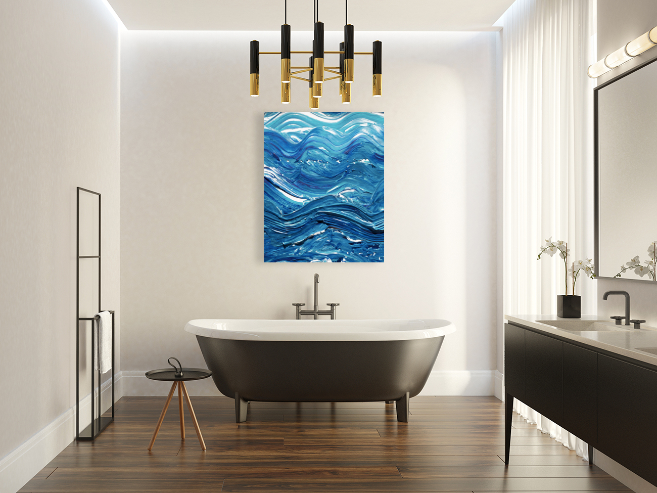 Abstract Watermedium 41 Reproduction