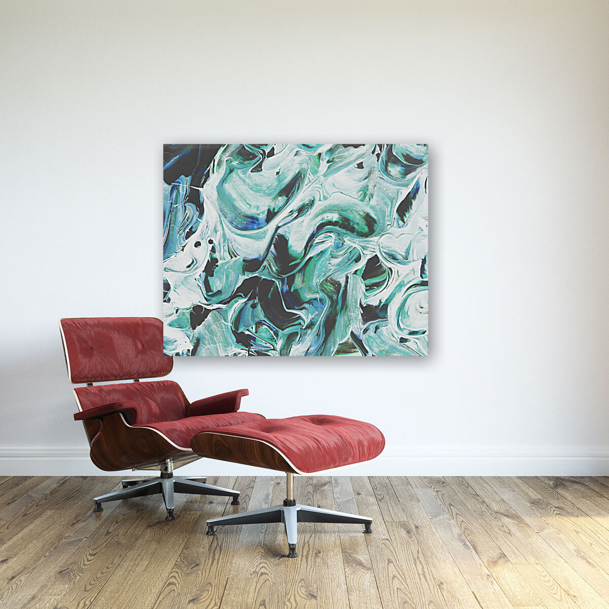 Abstract Watermedium 73 Reproduction