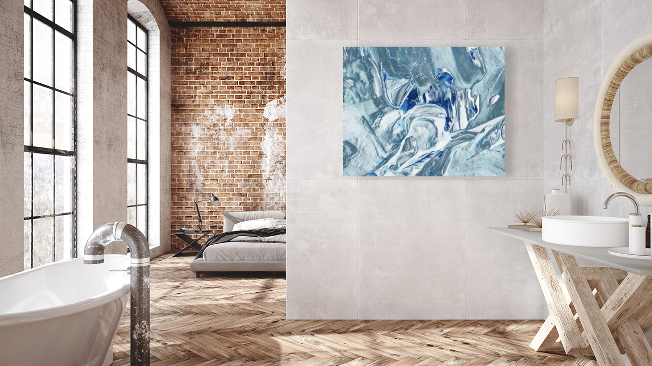 Abstract Watermedium 76 Reproduction