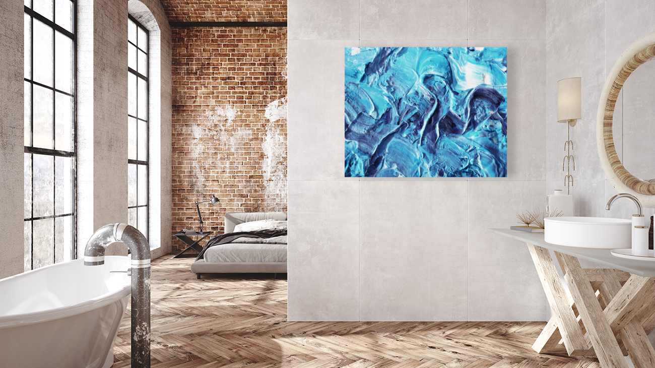 Abstract Watermedium 89 Reproduction