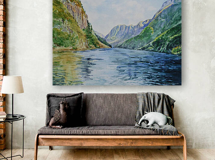 Norway Fjord by Irina Sztukowski